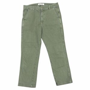 AMO Olive Green Cropped Pants